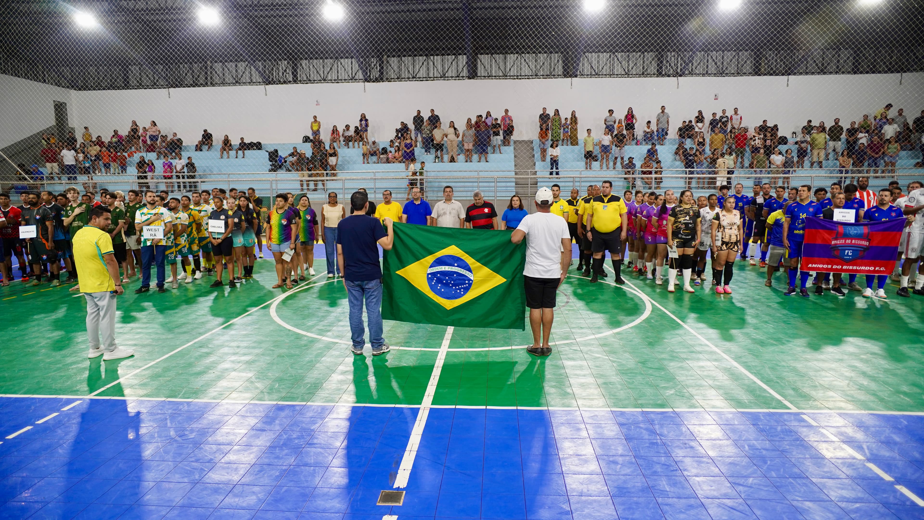 Campeonato Municipal de Futsal 2026 começou com presença da torcida e grandes duelos em Rio Negro